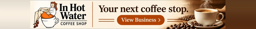 In Hot Water Coffee Shop — view business