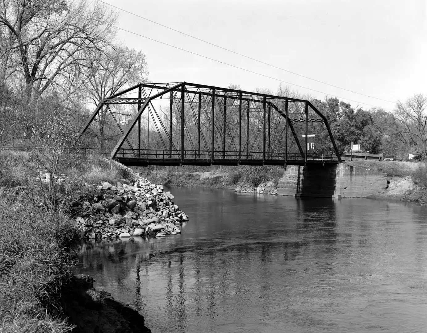 Dodd Ford Bridge, HAER MN-73-5 — Blue Earth County, Minnesota