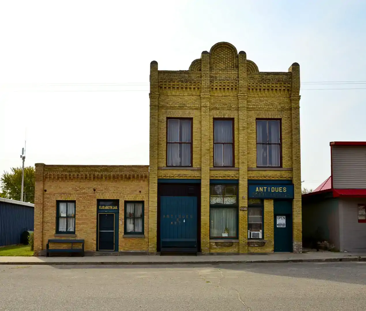 Elizabeth Village Hall and Jail — Otter Tail County, Minnesota