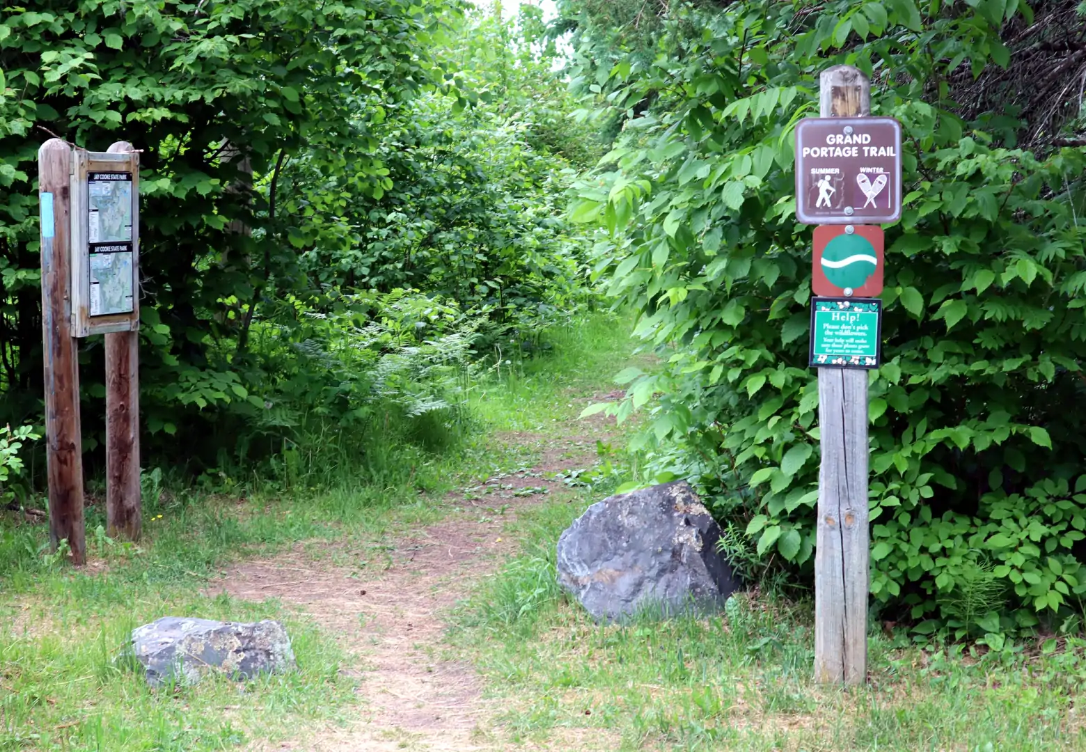 GrandPortageTrailJayCookeStateParkMN — Carlton County, Minnesota