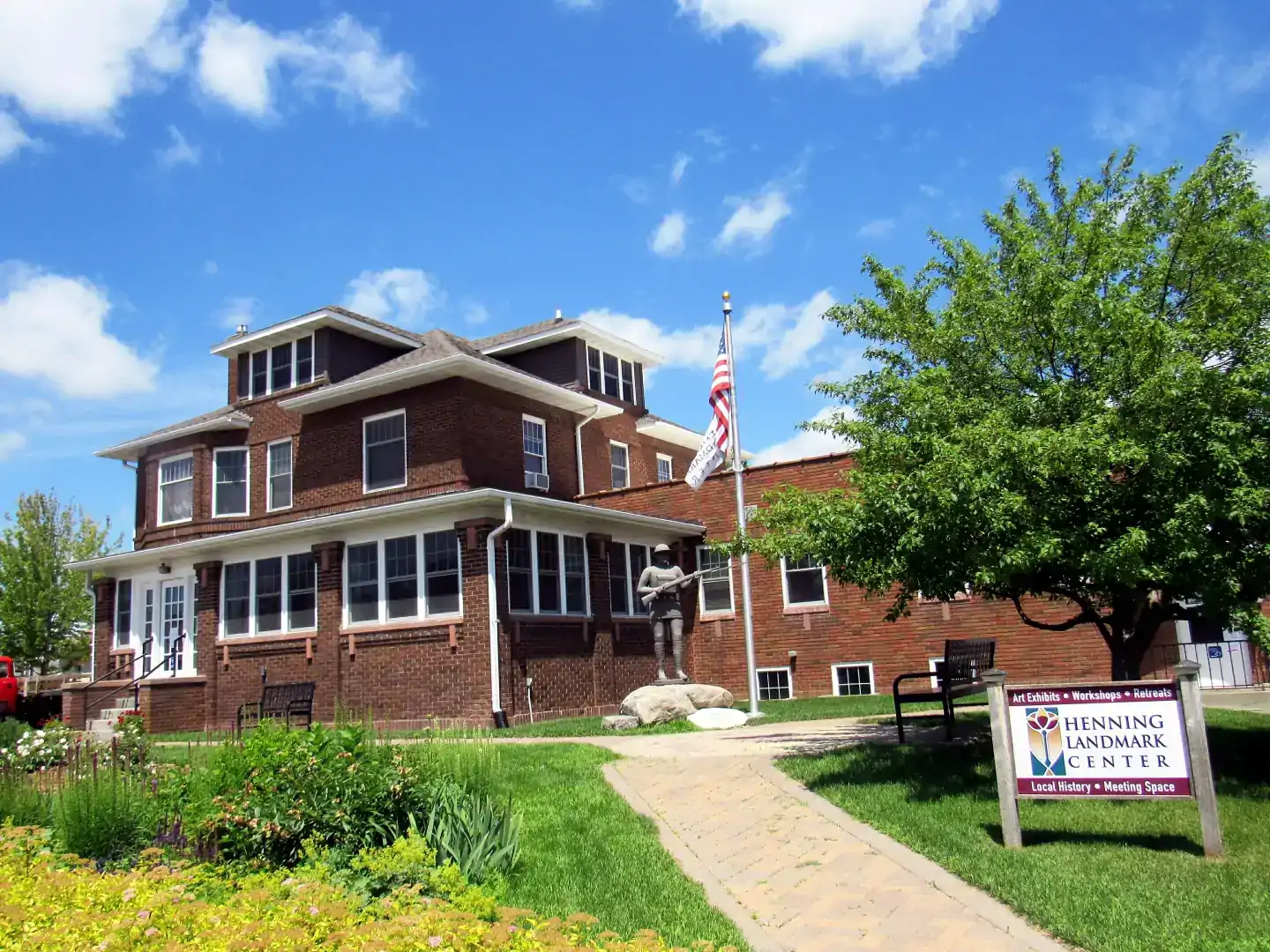Henning Landmark Center — Otter Tail County, Minnesota