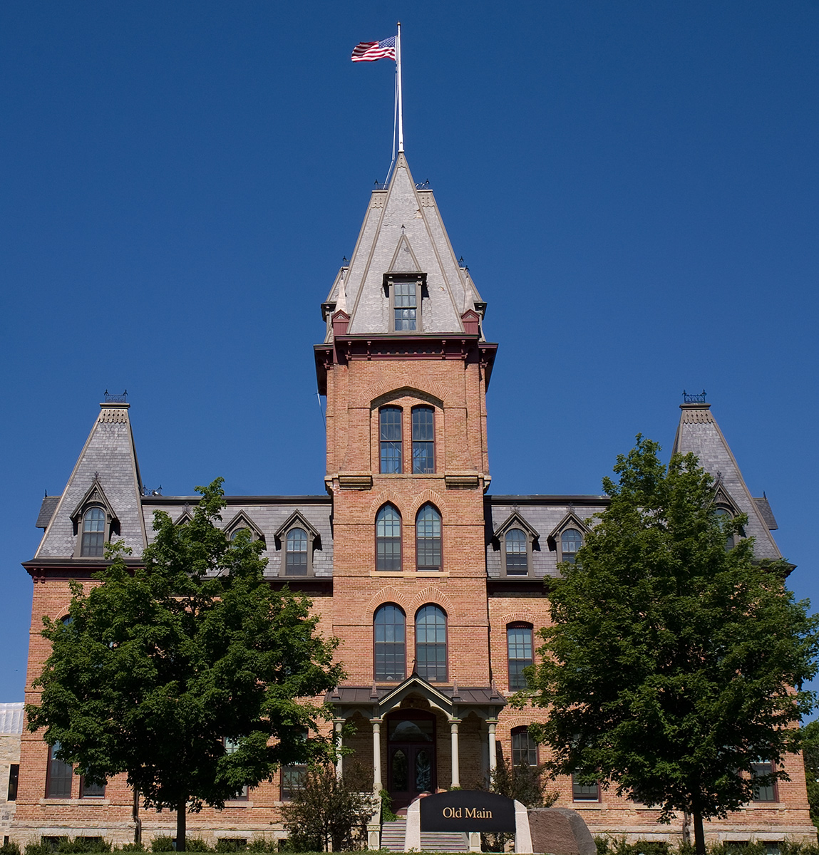 Old-Main-St-Olaf-College-Northfield-Minnesota — Rice County, Minnesota