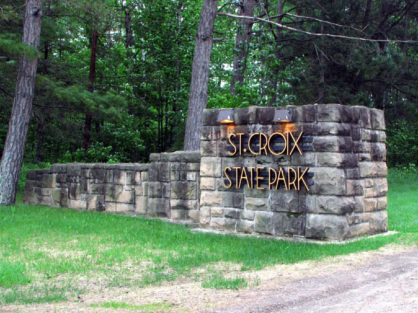 St Croix State Park sign — Pine County, Minnesota